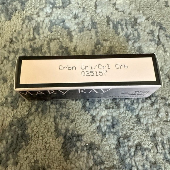 MARY KAY Lip Gloss CARIBBEAN CORAL Shimmer Full Size .27 fl. oz. 025157 NEW! - Picture 3 of 4